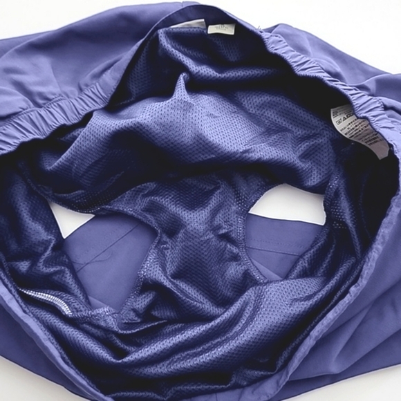 L.L.  Bean Women's Activewear Shorts Purple Tie Waist 3.5" Inseam Sz Small Reg - Picture 5 of 13